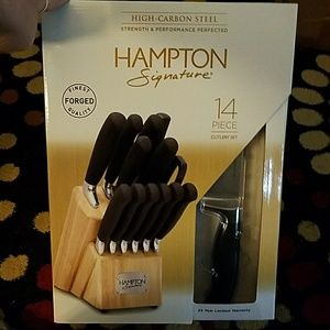 HAMPTON SIG 14PC CUTLERY SET